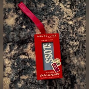 Maybelline Never Lost Gloss Lifter Gloss Keychain - Blue New Limited Edition!